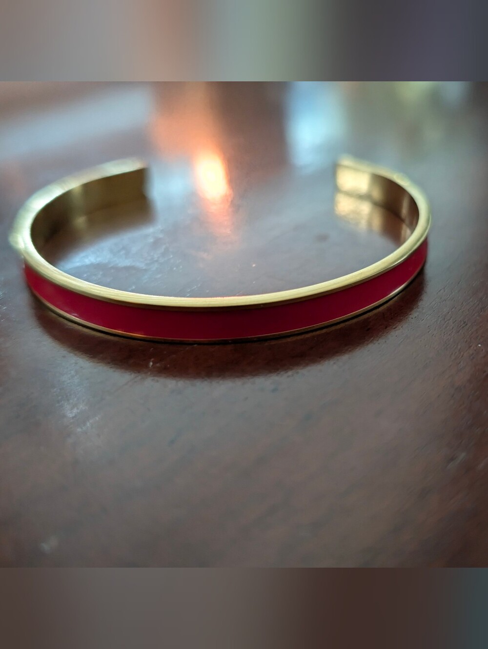 Red Bracelet With Words To Live By